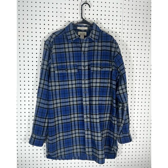 L.L Bean button down flannel shirt - Picture 1 of 6